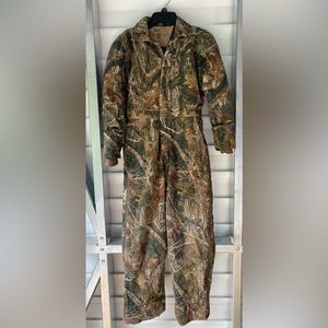 RedHead Silent Hide Coverall Camouflage Jumpsuit Youth Size 12
